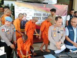 Polisi Bekuk Komplotan Pencuri di 4 Sekolah Sumedang, Rugikan Rp70,3 Juta