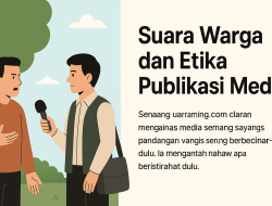 Suara Warga dan Etika Publikasi Media