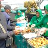 Jumat Berkah Koramil Tanjungsari, Makan Siang Gratis Tanpa Sekat dengan Rakyat