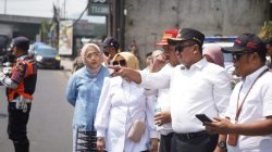 Gapura Selamat Datang Jatinangor Bersolek, Bupati Dony Tinjau Penataan Kawasan