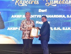Pisah Sambut Kapolres Sumedang, Bupati Dony: Selamat Jalan Pak Tyo, Selamat Datang Pak Reza