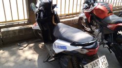 Helm Wartawan Hilang di Area Parkir Bank Mandiri KCP Jatinangor, Pengunjung Diimbau Waspada